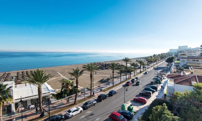 Torremolinos Apartment | Experience Beachfront Bliss at Ocean Front Line Apartment