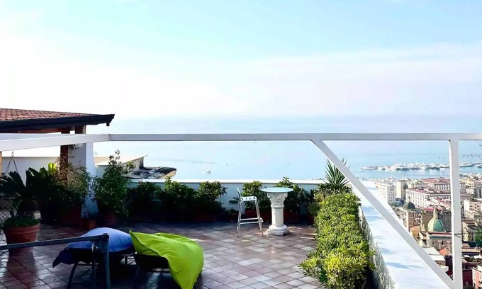 Vomero Apartment | Experience Magical Views with Spa and Hot Tub Access