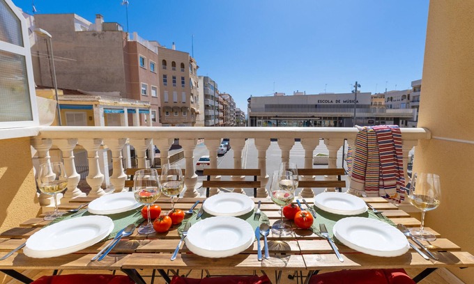 El Moncayo Apartment | Experience Magical Sunsets at Fidalsa with Ocean Views