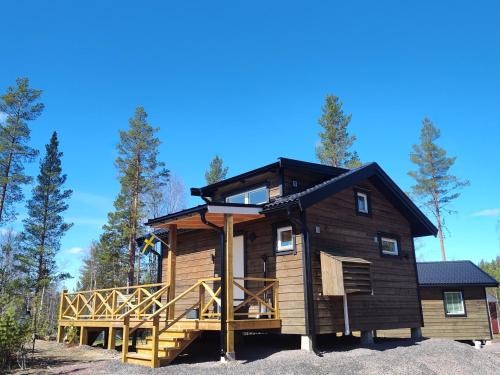 Sorsjon Ski Chalet | Magisch berghuisje met uitzicht op Nationaal Park Fulufjället