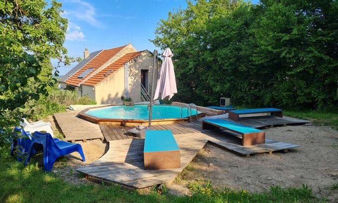 Saint-Germain-des-Champs Other | Enchanting Ferme Morvandelle des Roussis with Private Pool