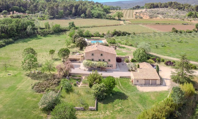 Saint-Saturnin-les-Apt Other | Enchanting Bastide with Heated Pool and Panoramic Views