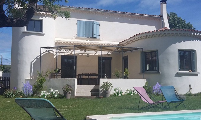Villeneuve-les-Avignon House | Oceanfront Retreat with Pool and Exceptional Amenities
