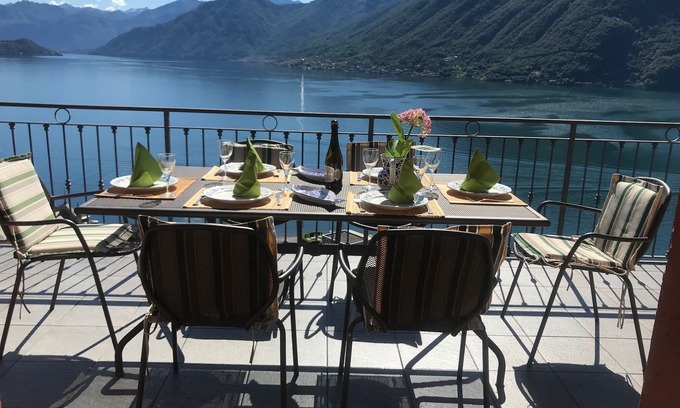 Argegno Apartment | Stunning Lake Como Retreat with Breathtaking Views & Spa