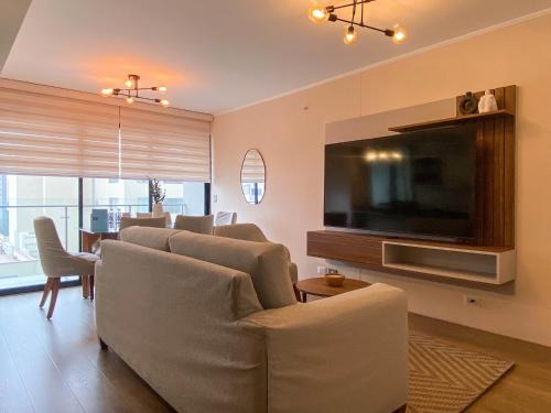 Country Club Apartment | Bright 3BR Retreat with Balcony in San Isidro