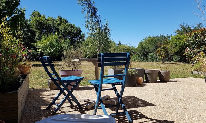 Reze Apartment | Beautiful 48 M² Garden Retreat with Kitchen Amenities