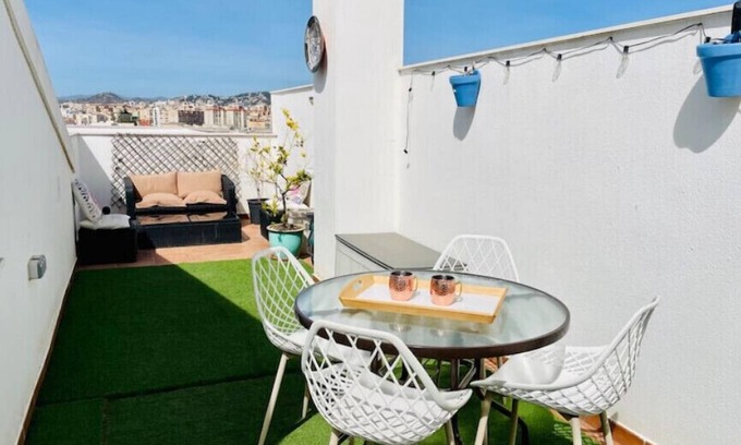 Regio Apartment | Elegant Duplex with Terrace Steps from the Beach