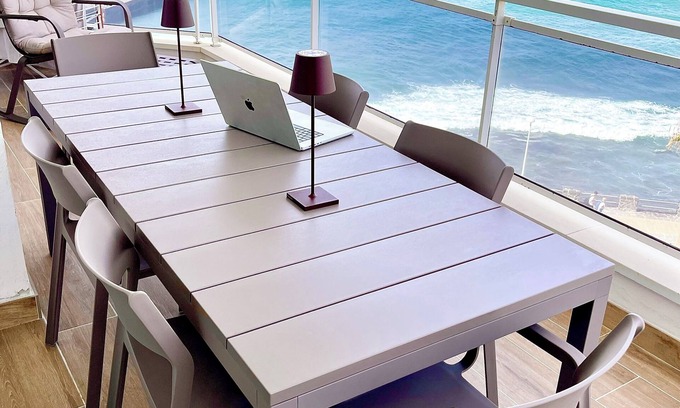 El Medano Apartment | Beautiful Renovated Apartment with Ocean View & Pool