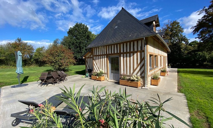 Saint-Arnoult Villa | Charming Half-Timbered Villa Near Deauville's Stunning Coast