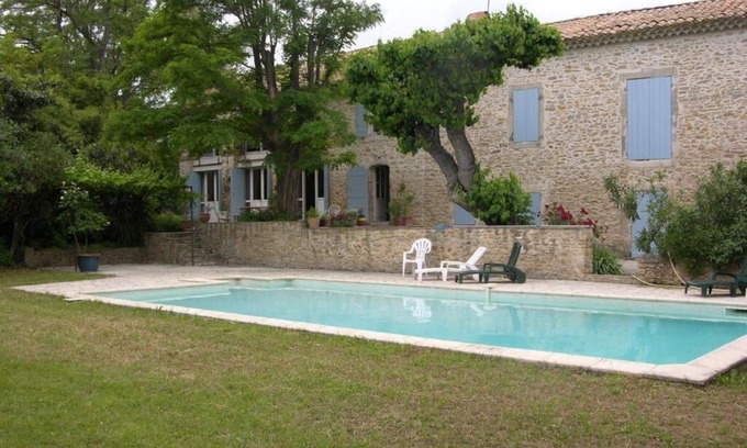 Bagnols-sur-Ceze Other | Enchanting Mas Provençal with Private Pool Near Avignon