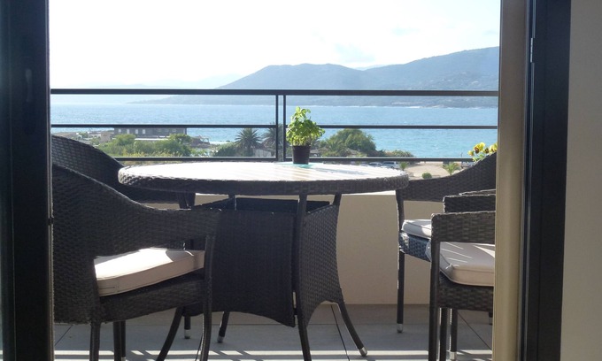 Propriano Apartment | Exceptional Apartment with Ocean View & Pool Amenities