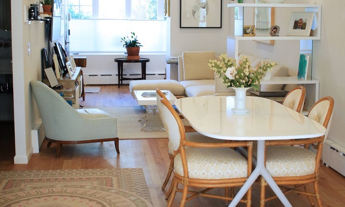 Ditmars Steinway House | Designer Duplex Apartment with Ocean View & Spa Amenities