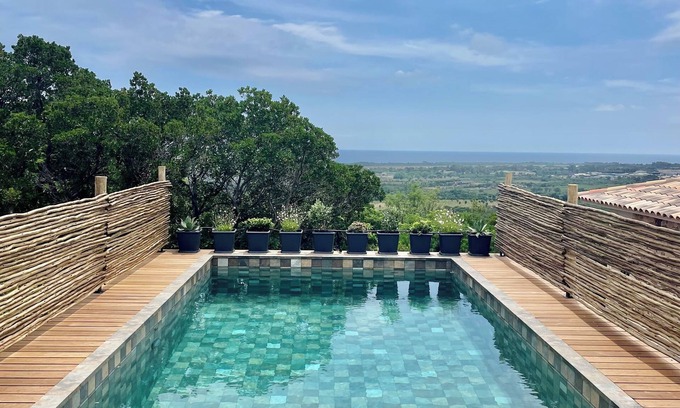 Ventiseri Villa | Magnificent sea-view villa with private pool