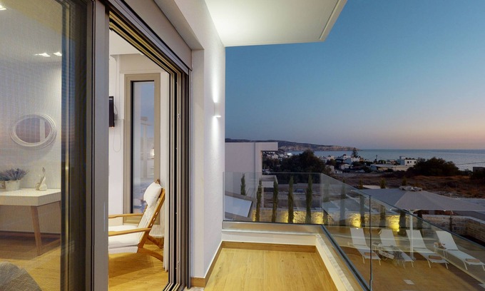 Kalamaki Villa | Experience Oceanfront Bliss with Stunning Pool Views