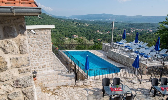 Tivat Apartment | Impressive Oceanfront Retreat with Private Terrace & Pool