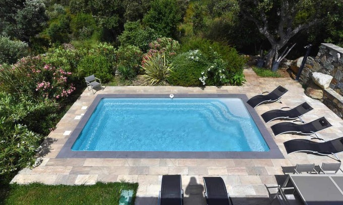 Braccolaccia Villa | Exquisite Villa Steps from Farinole Beach with Heated Pool