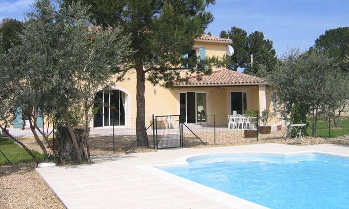 Sablet Villa | Modern House in Provence with Ocean View & Private Pool