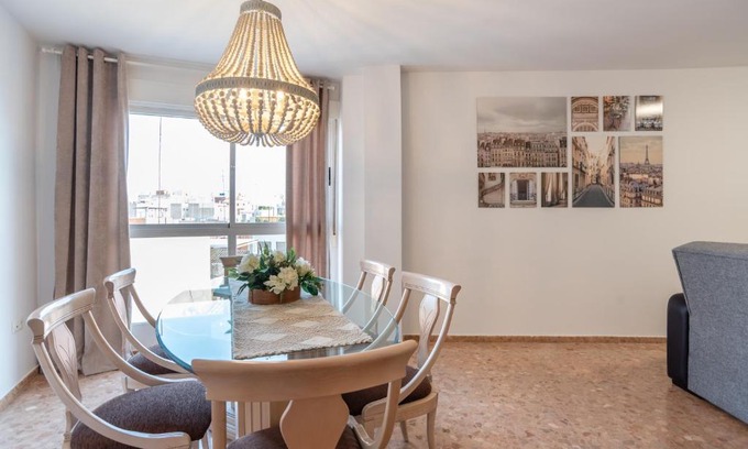Burriana Apartment | Exceptional Burriana Apartment with Family-Friendly Amenities