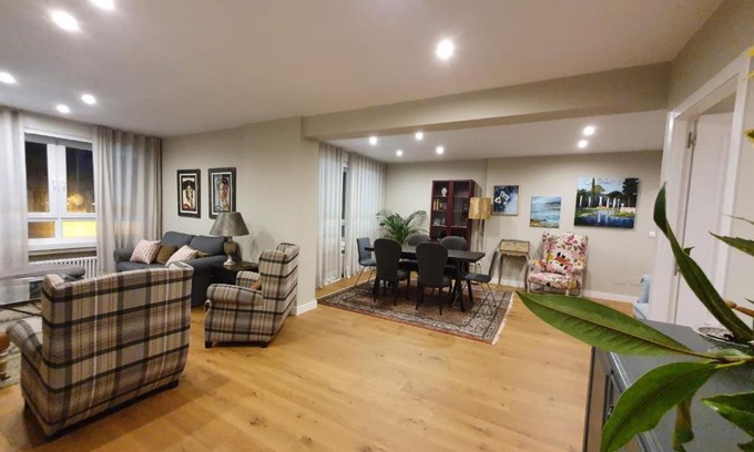 La Coruna Apartment | Premier City Center Apartment with Child-Friendly Amenities