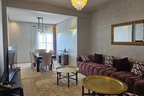 Hjar Ennhal Apartment | Modern Tanger Beach Apartment with Private Oceanfront Pool