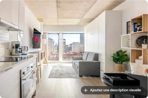 Quartier des Spectacles Apartment | Elegant Studio in Downtown, Just 5 Minutes from Everything