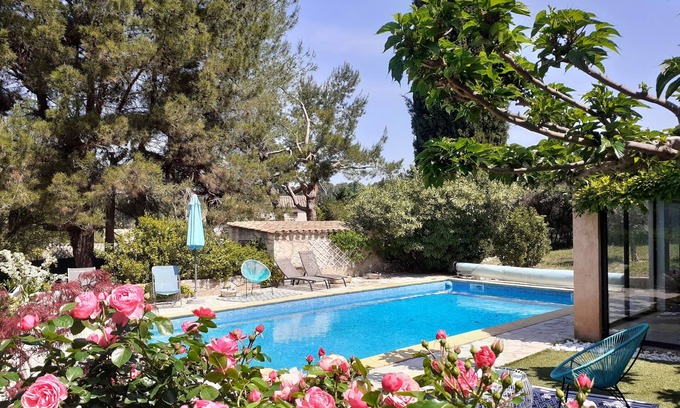Cabries Villa | Elegant Villa with Pool in Picturesque Provence Retreat