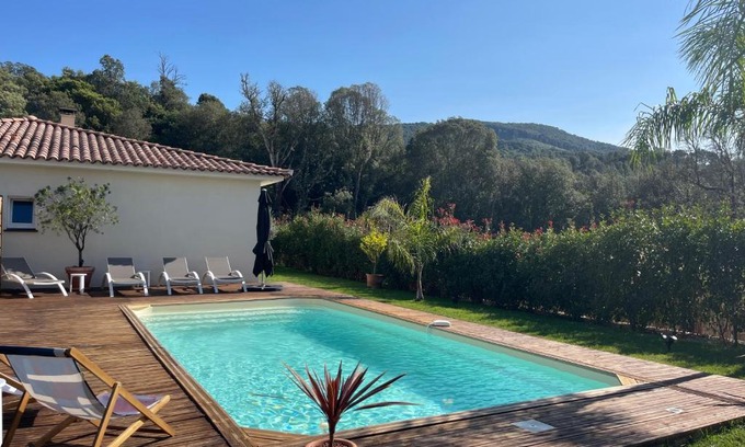 Cauro Villa | Beautiful Villa with Ocean Views near Ajaccio and Porticcio