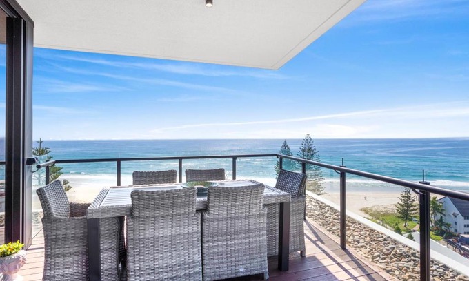 Palm Beach Apartment | Magnoli: Oceanfront Bliss with Pool and Child-Friendly Vibes