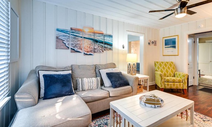 Georgetown House | Magnolia House: Steps from Historic Georgetown & Hot Tub