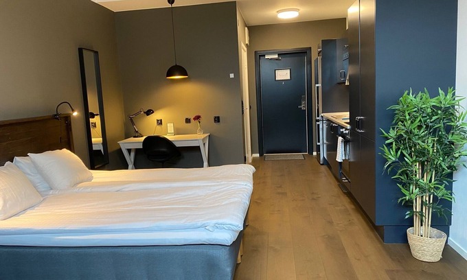 Sollentuna Apartment | Magnolia House Norrviken: Guest Rated 9.2 with Pool & Breakfast
