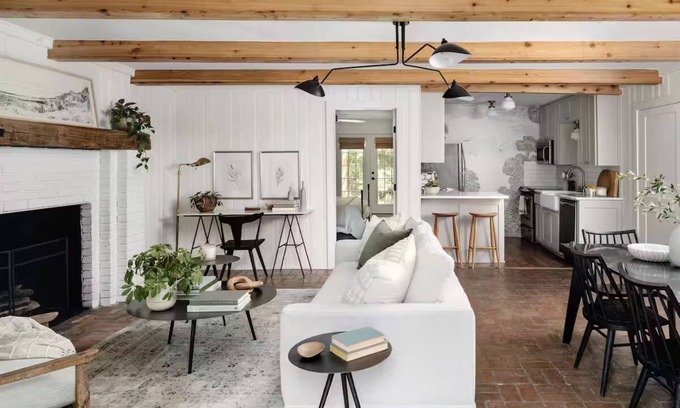 Landon Branch Cottage | Magnolia's Hillcrest Cottage - Designed & owned by Chip & Joanna Gaines