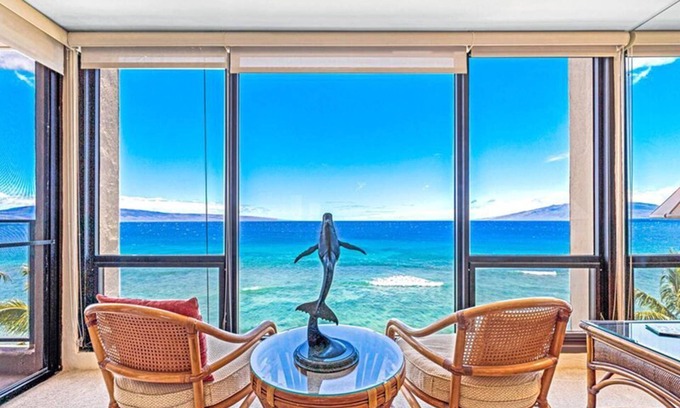 Honokowai Condo | Mahana 814 - Oceanfront - New Listing