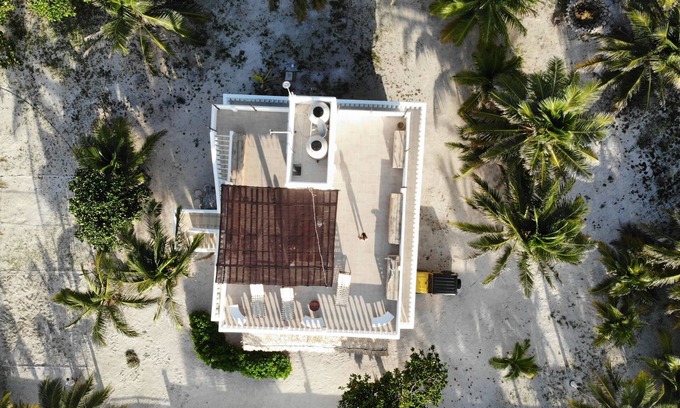 Xcalak Apartment | Beachfront Retreat: Mahi Mahi Apartment with Ocean Views