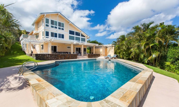 Hawaii Kai House | Discover Makani Lani: Tropical Modern Home with Pool & Views