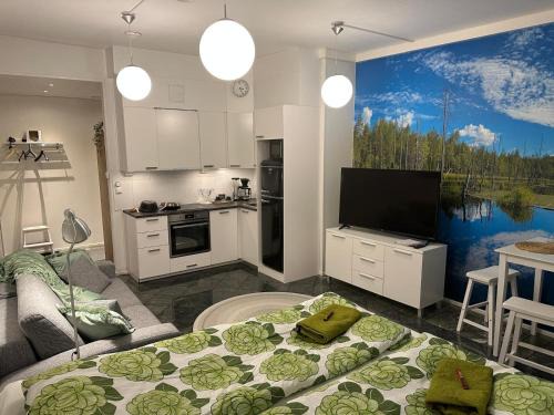 Vierema Apartment | Maisa's Studio: Top-Rated Family-Friendly Getaway