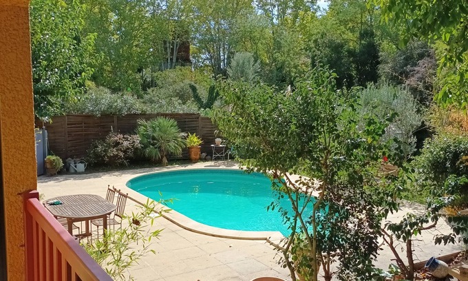 Saint-Julien-de-Cassagnas House | Tranquil Maison with Pool and Ocean Views - 10/10 Rating!