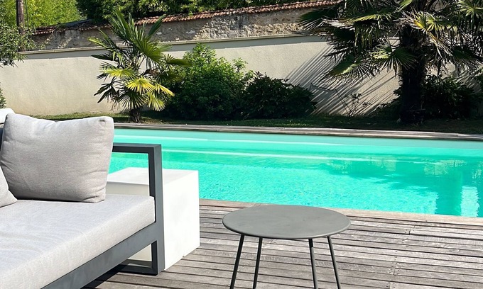 Louveciennes House | Elegant Maison near Versailles with Pool and Family Amenities