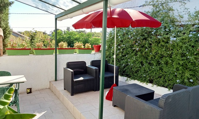 Mont Duplan House | Charming Maison with Garage, Steps from Tour Magne