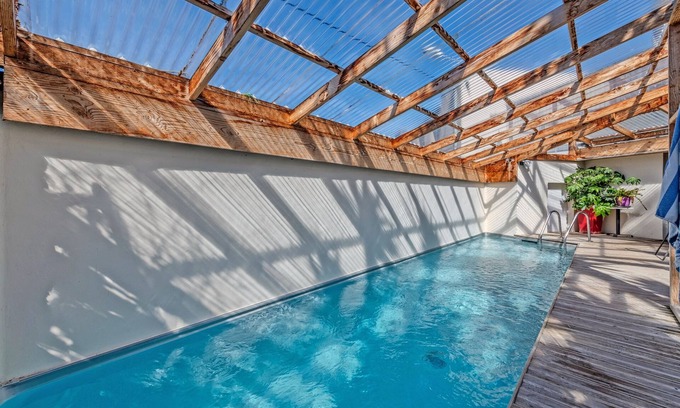 Brignogan-Plage House | Maison Aubépines - Gorgeous Home with Private Pool Oasis