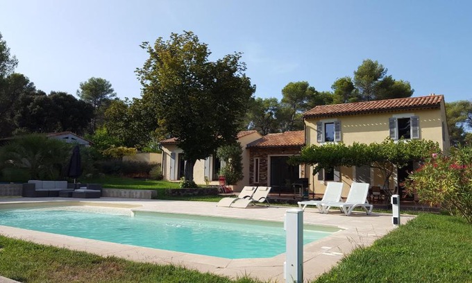 Cabries Villa | Experience Maison Campagne Petite Mère with Ocean Views