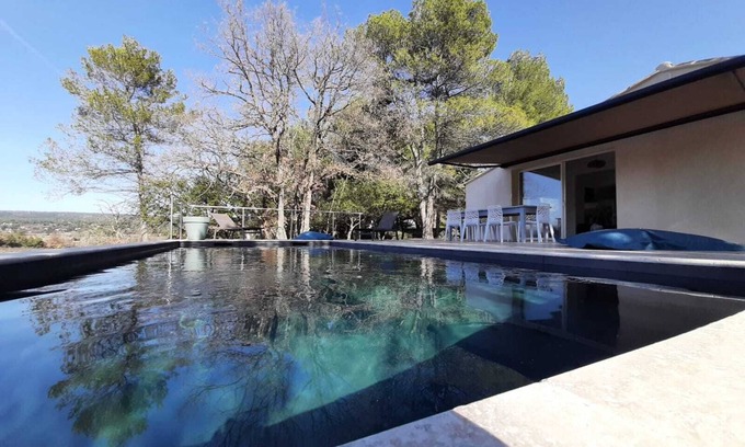 Pourrieres Villa | Maison Climatisée en Provence Verte. Piscine & Pétanque