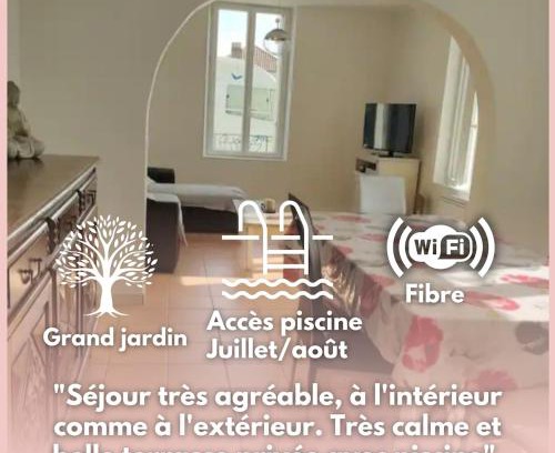Habas Apartment | Maison cosy à la campagne, piscine et tranquillité