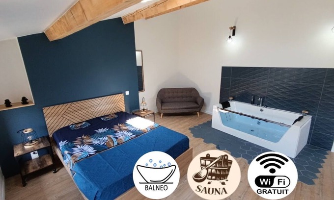 Aboen House | Maison Détente Balnéo and Sauna