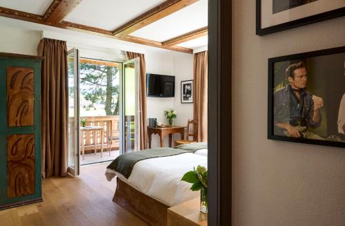 Chateau-d'Oex Hotel | Ermitage: Pet-Friendly Retreat with Hot Tub & Breakfast