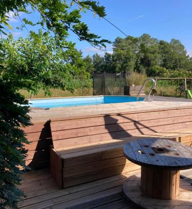Azur House | Top-Rated Maison dans la forêt landaise with Pool & Hot Tub