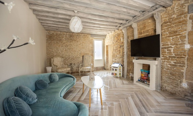 Langrune-sur-Mer House | Cozy Oceanfront Retreat at Maison de la Mer in Lagrune-sur-Mer