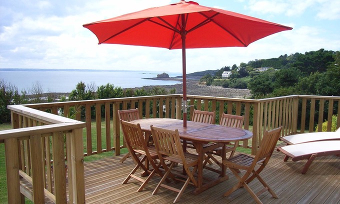 Trebeurden House | Beachfront Maison de la Plage with Panoramic Sea Views