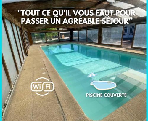 Auriac-du-Perigord House | Maison de location vacance avec piscine couverte et chauffée