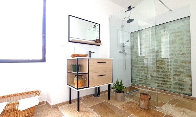 Angles House | Renovated Maison de Pays: Perfect for Families and Groups