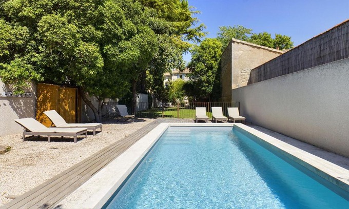 Mouries House | Charming Village Home in Mouriès with Pool and Garden